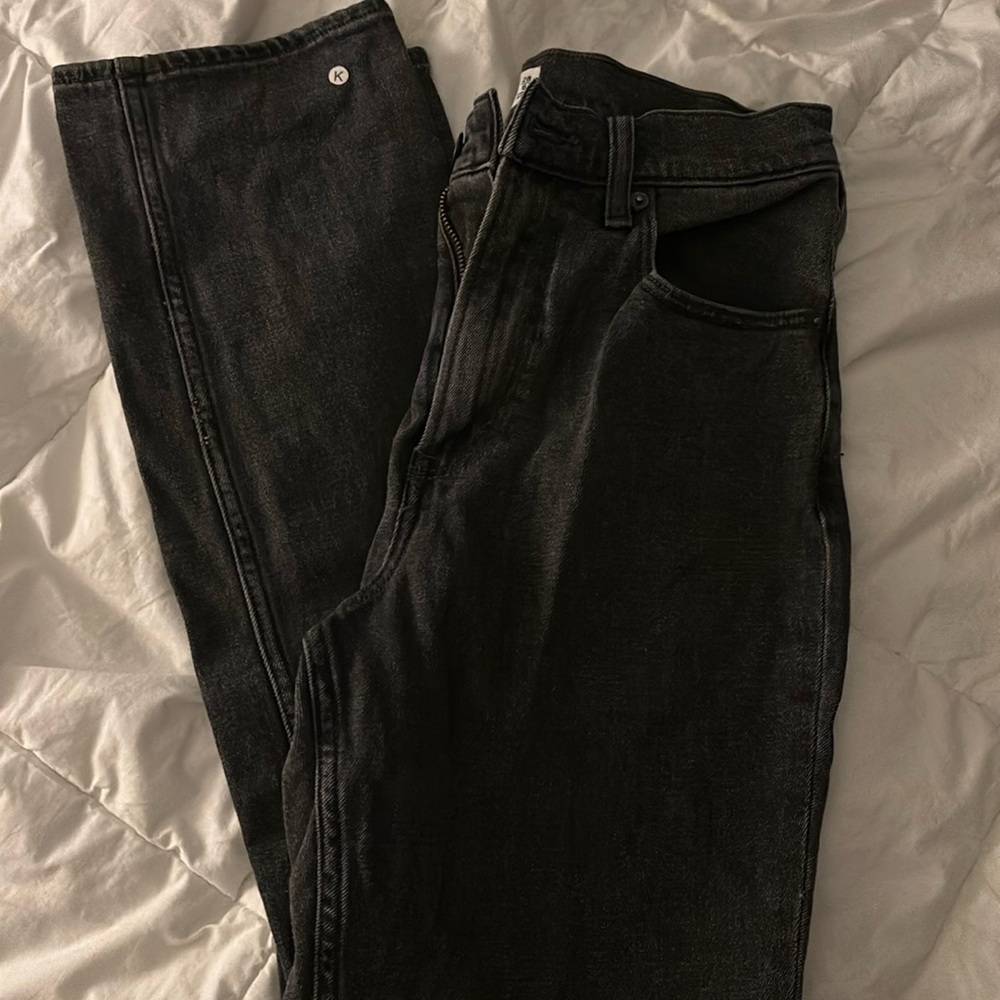 Abercrombie and fitch straight curve love jeans